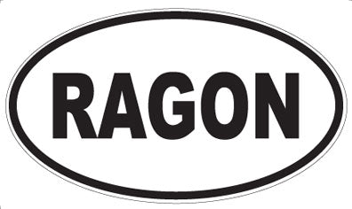 RAGON - Oval Magnet