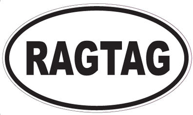 RAGTAG - Oval Sticker
