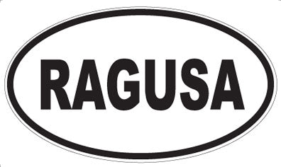 RAGUSA - Oval Magnet