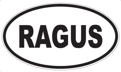 RAGUS - Oval Magnet