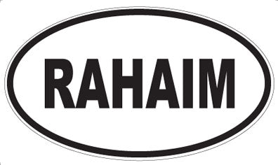 RAHAIM - Oval Magnet