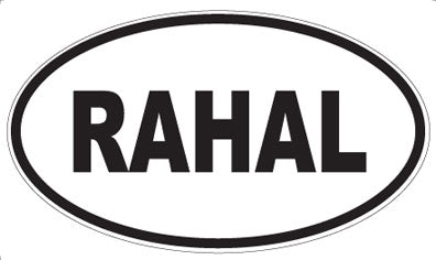 RAHAL - Oval Magnet