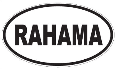 RAHAMA - Oval Magnet