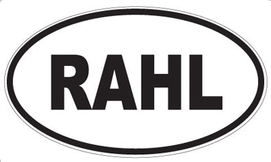 RAHL - Oval Magnet