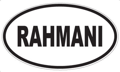 RAHMANI - Oval Magnet