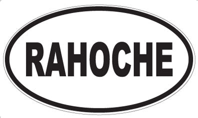 RAHOCHE - Oval Magnet