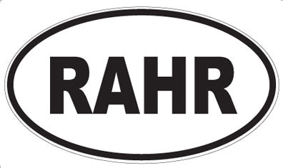 RAHR - Oval Magnet