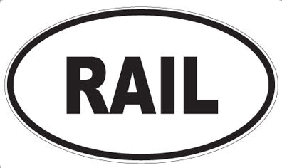 RAIL - Oval Magnet