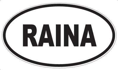 RAINA - Oval Magnet