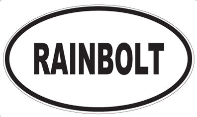 RAINBOLT - Oval Magnet
