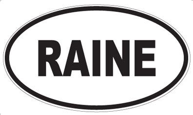 RAINE - Oval Magnet