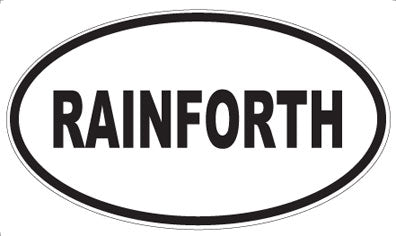 RAINFORTH - Oval Magnet