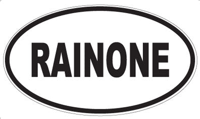 RAINONE - Oval Magnet