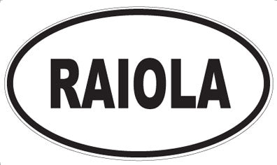RAIOLA - Oval Magnet