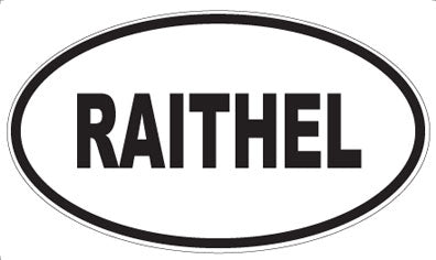 RAITHEL - Oval Magnet