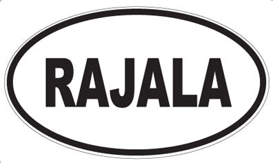 RAJALA - Oval Magnet