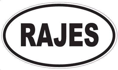 RAJES - Oval Magnet