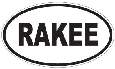 RAKEE - Oval Magnet