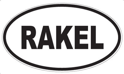 RAKEL - Oval Magnet