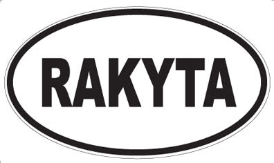 RAKYTA - Oval Magnet