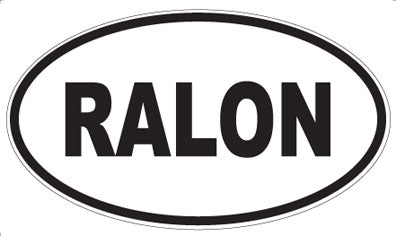RALON - Oval Magnet