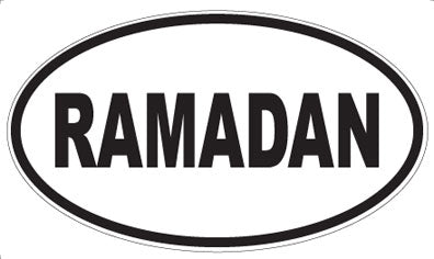 RAMADAN - Oval Magnet