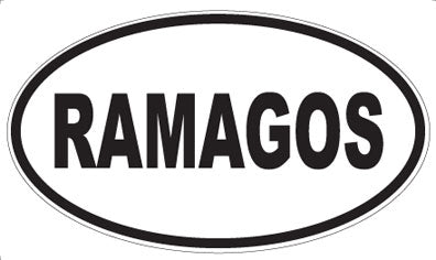 RAMAGOS - Oval Magnet