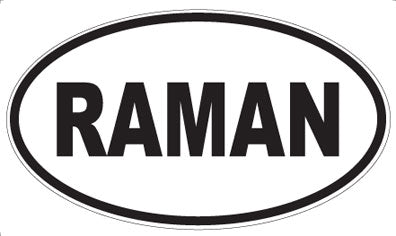 RAMAN - Oval Magnet