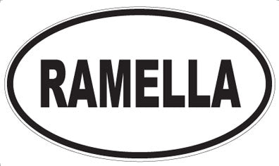RAMELLA - Oval Magnet