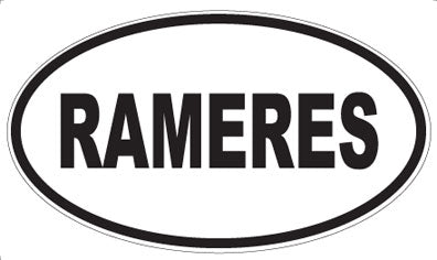 RAMERES - Oval Magnet