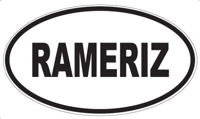 RAMERIZ - Oval Magnet