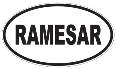 RAMESAR - Oval Magnet