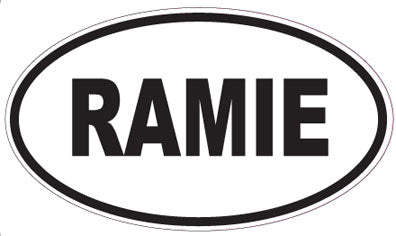 RAMIE - Oval Magnet