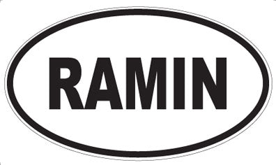 RAMIN - Oval Magnet