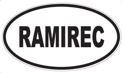 RAMIREC - Oval Magnet