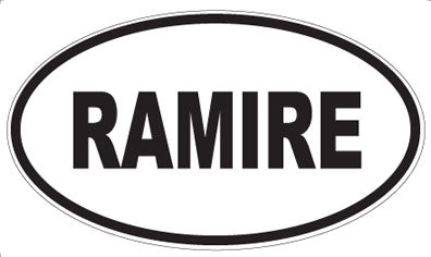 RAMIRE - Oval Magnet