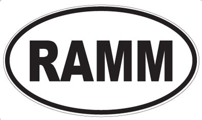 RAMM - Oval Magnet