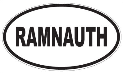 RAMNAUTH - Oval Magnet