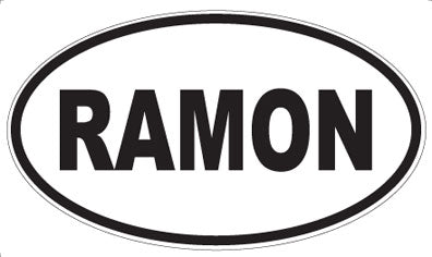 RAMON - Oval Magnet