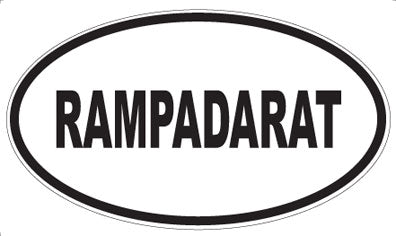 RAMPADARAT - Oval Magnet