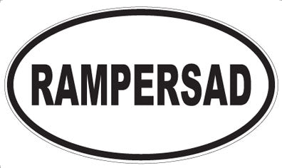 RAMPERSAD - Oval Magnet