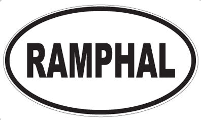 RAMPHAL - Oval Magnet