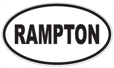 RAMPTON - Oval Magnet