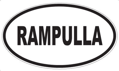RAMPULLA - Oval Magnet