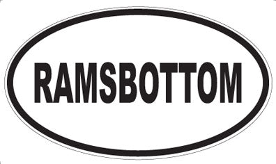 RAMSBOTTOM - Oval Magnet