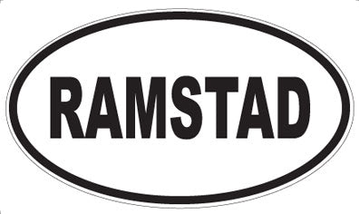 RAMSTAD - Oval Magnet