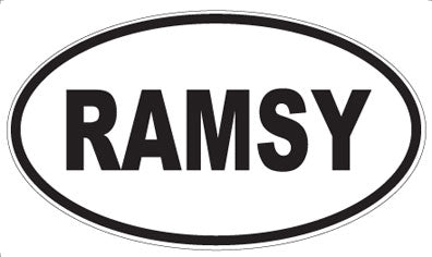 RAMSY - Oval Magnet