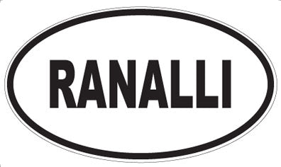 RANALLI - Oval Magnet