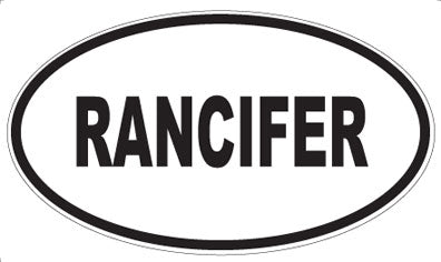 RANCIFER - Oval Magnet