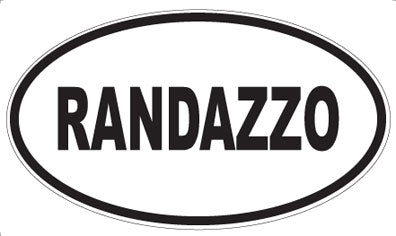 RANDAZZO - Oval Magnet